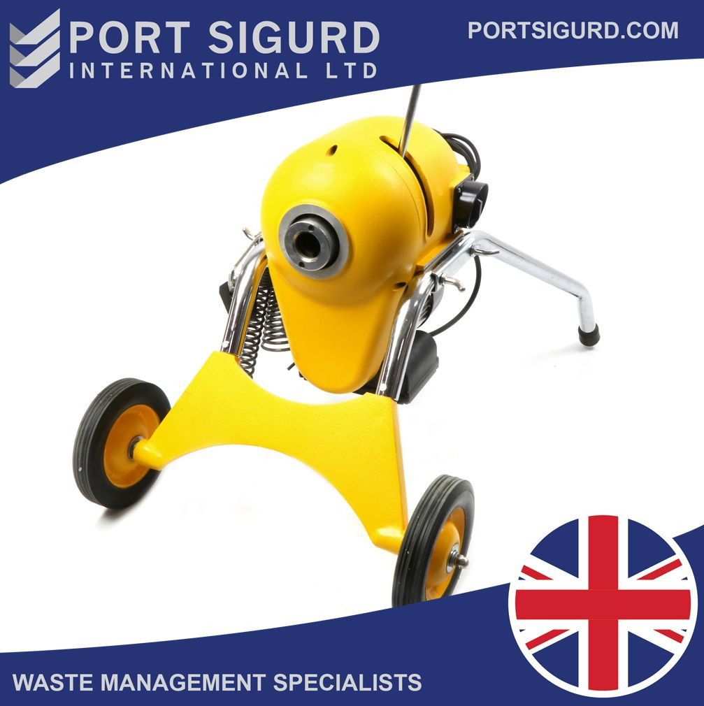 Small 50 Meter Sewer Drain Cleaner [FREE SHIPPING] [Wheels]