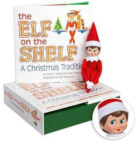 Elf on the Shelf: A Christmas Tradition (blue-eyed girl scout elf)