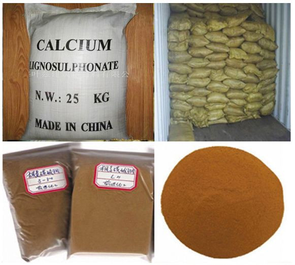 Calcium lignosulphonate for concrete admixture