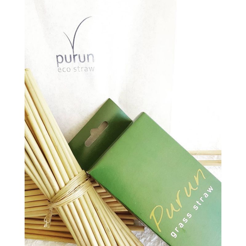 eco drinking straw (Purun)