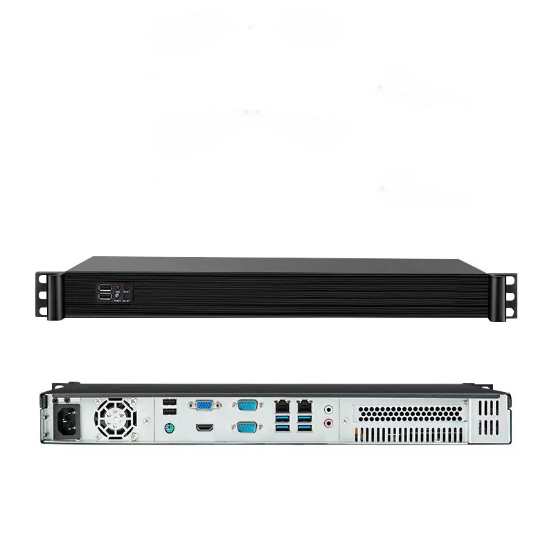 1U Industrial Expansion Box PC H61 H81 B150 B365 Chipset 1U 2U Rack Mountable Industrial Embedded PC