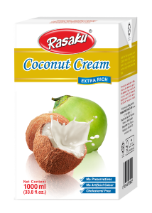 Rasaku Coconut Milk Cream UHT (1L x 12)