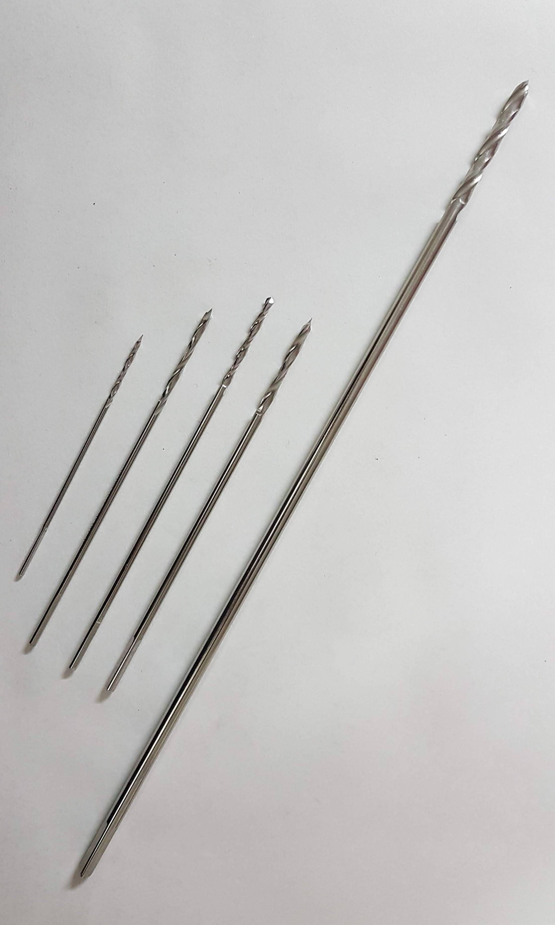 Drill Bit S.S. 420J 52HRC Used in Orthopedic Instruments