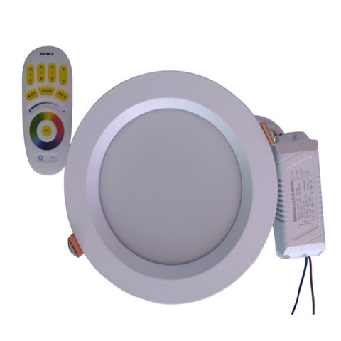 Recessed lighting 3 inch smart wifi downlight rgb color changing google home control alexa downlight dimmable led slim downlight