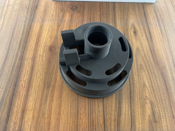 electric cast iron end cover