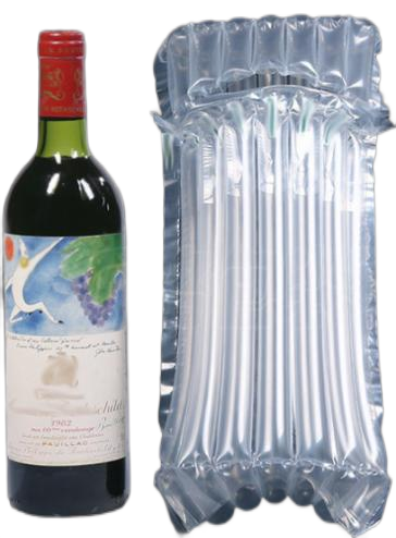 air plastic packaging bag for wine cosmetics drinking kitchen