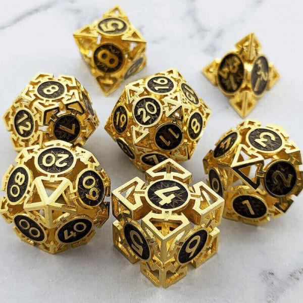 High Quality Custom Printed Dice Custom Color Engraving Machine Bulk Gaming Metal Cutout Dice Manufacturer