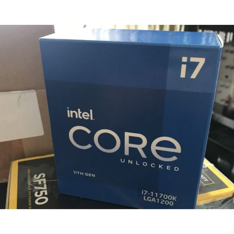 Intel - Core i7-11700K 11th Generation - 8 Core - 16 Thread - 3.6 to 5.0 GHz - LGA1200 - Unlocked Desktop Processor