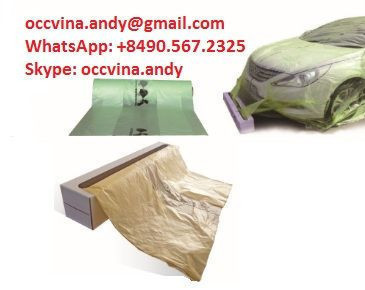 OVERSPRAY MASKING FILM/PLASTIC SHEETING