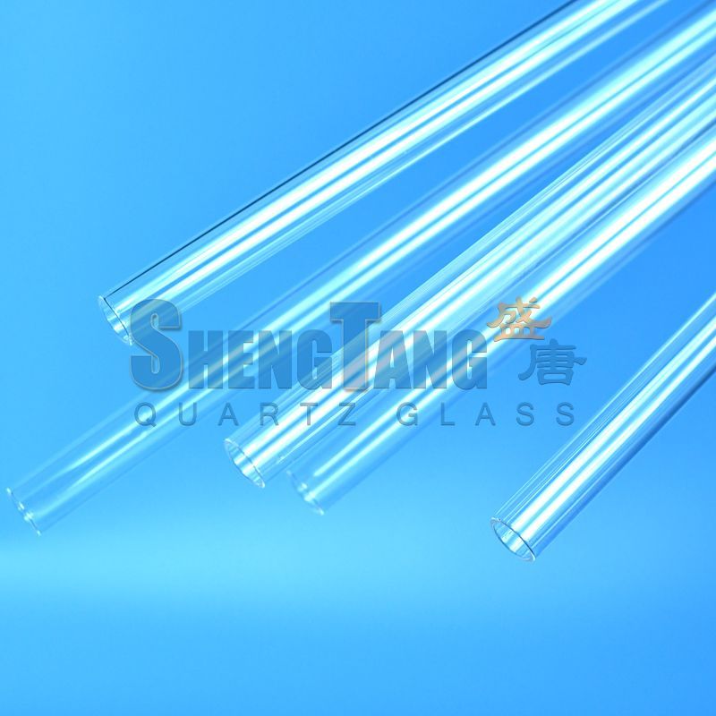 High Light Transmission Quartz Tube