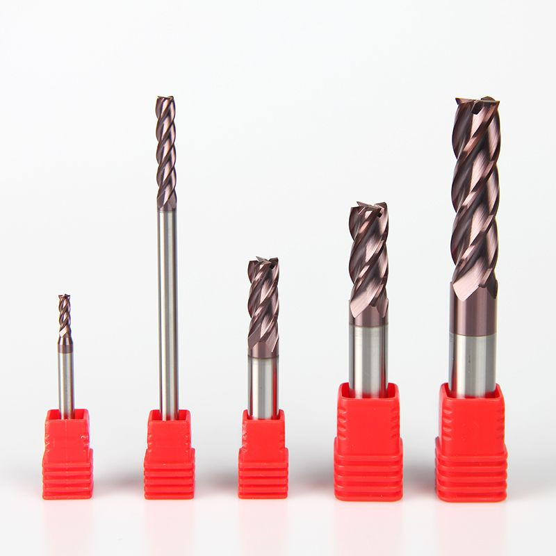 Double Durable Sharp Edge Carbide End Mills Cutter End Mill Long HRC55-65