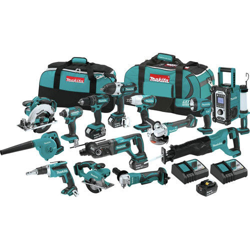 BUY 5 GET 3 FREE Makitas LXT1500 18-Volt LXT Lithium-Ion Cordless 15-Piece Combo Kit