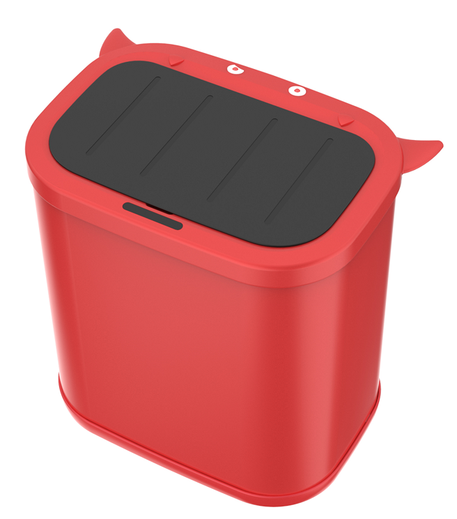10 Liters Sensor Trash Can Plastic Intelligent Waste Bin High Quality Smart Dustbin