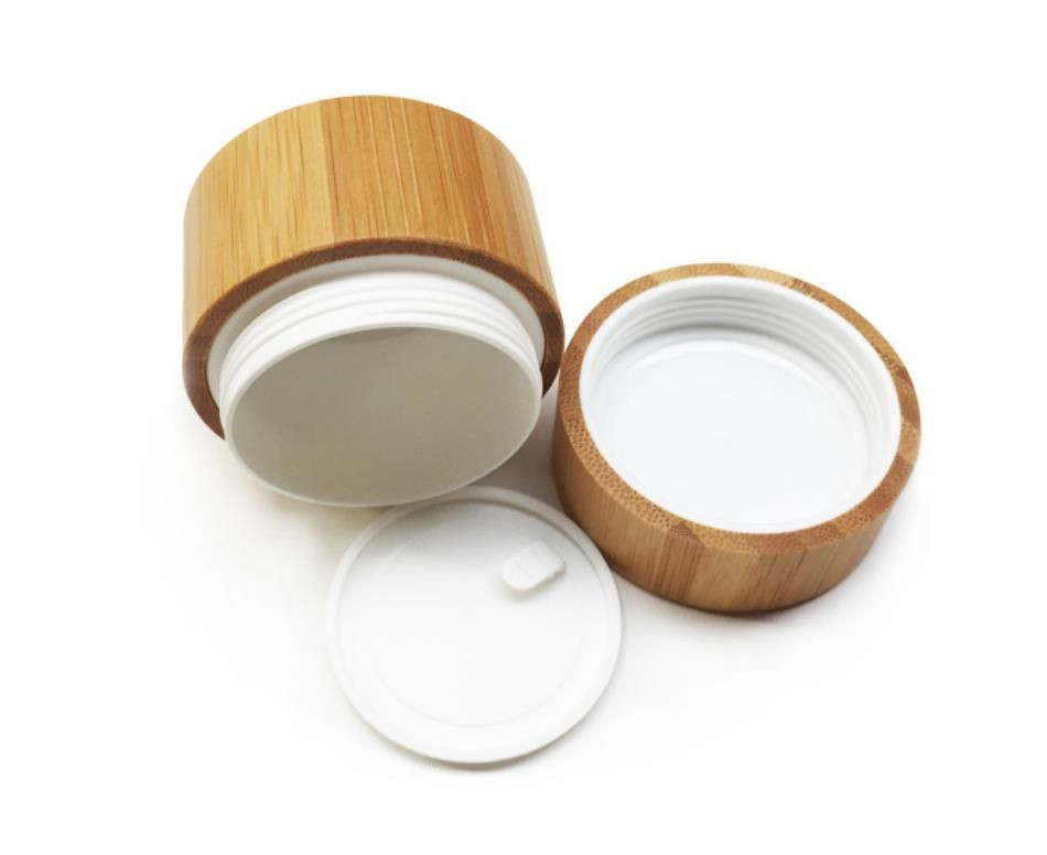 Cosmetic full bamboo cream jars