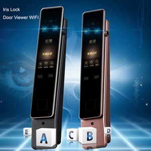 Iris Recognition Smart Lock Password Key Unlock Accuracy Unlocking WiFi Door Viewer Remotely Monitor