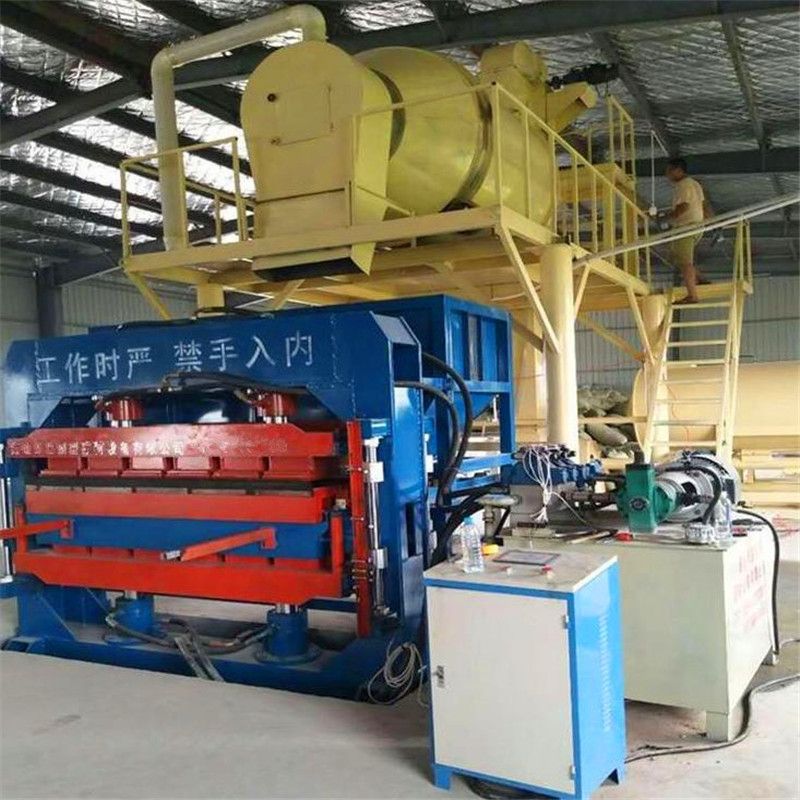 Expanded Perlite and Vermiculite Heat Insulation Board Moulding Machine