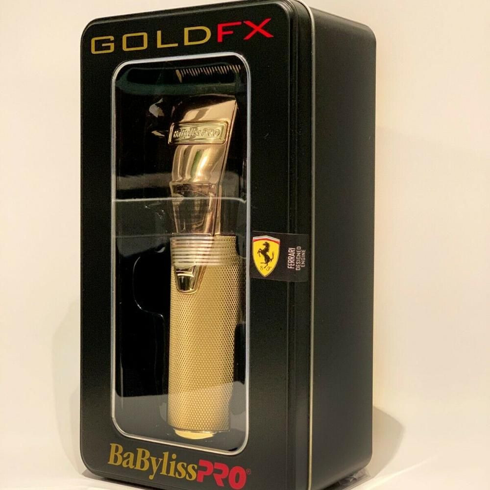 Newest Babyliss Pro GOLD FX FX870G Cord/Cordless Lithium-Ion Adjustable Clipper