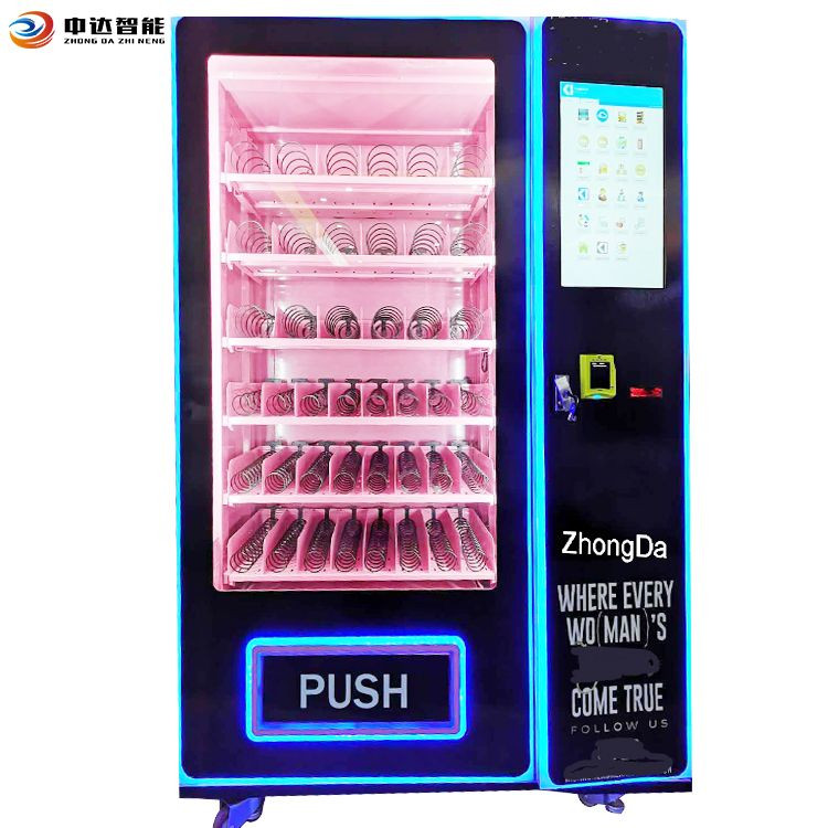 Beauty Smart Vending Machine With Metal Keyboard