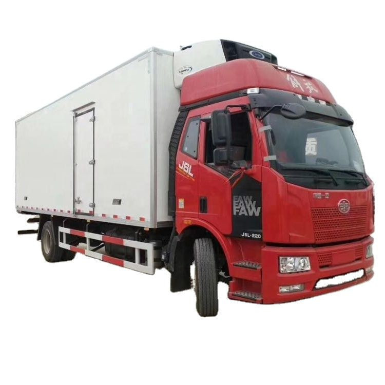 New FAW 41CBm Refrigerator Van truck for sale