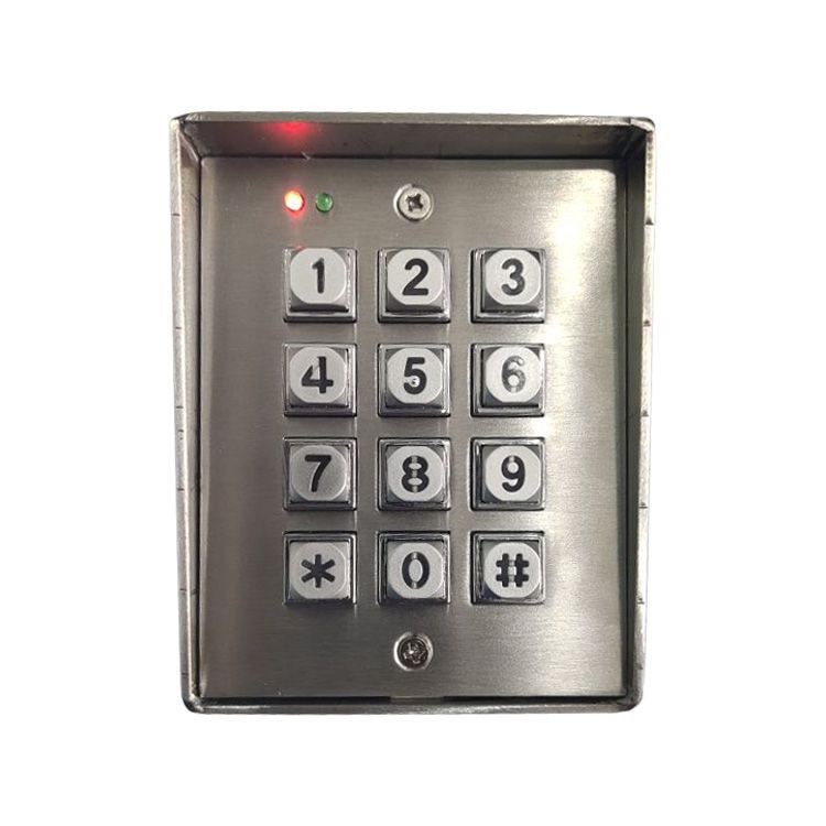 3x4 12keys keypad/usb digital metal keypad/ rs232 backlight keypad