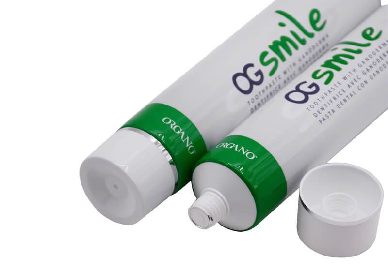Cosmetic aluminum plastic laminated tubes toothpaste tubes