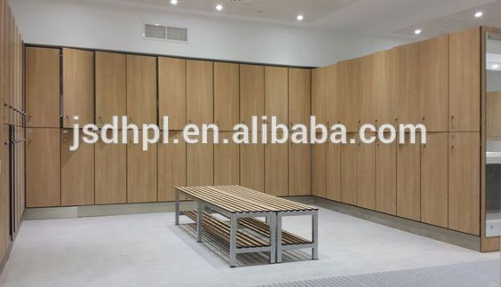 Phenolic hpl changing room locker waterproof fireproof feature