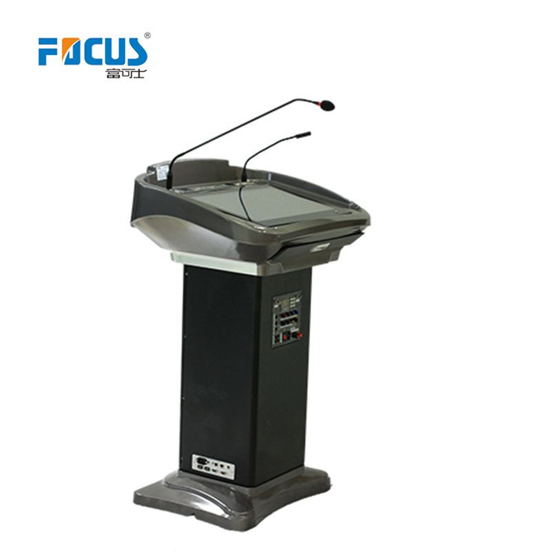 Audio Lectern/Digital Podium/Church Pulpit Built In Speaker&Amplifier For Office and School Furniture