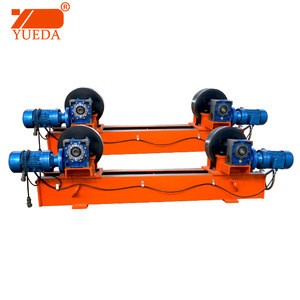 Yueda welding rotator welding turning rolls welding wheels steel rolls electric remote control