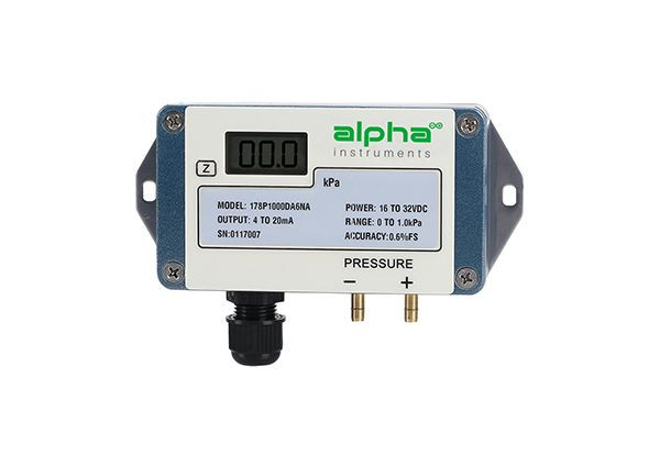 Model 178 LCD Display Differential Pressure Transmitter