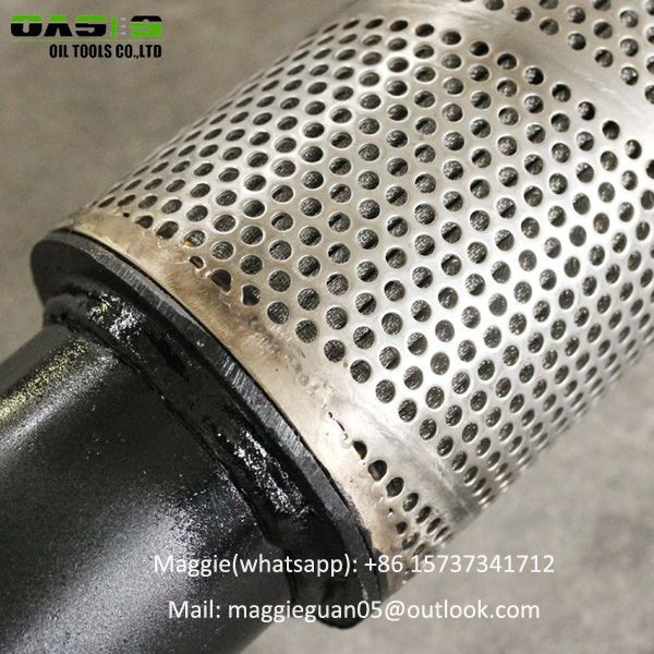 Sand control water well screen premium filter mesh well screens for horizontal wells