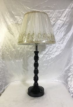 Color led table lamp with bluetooth speaker