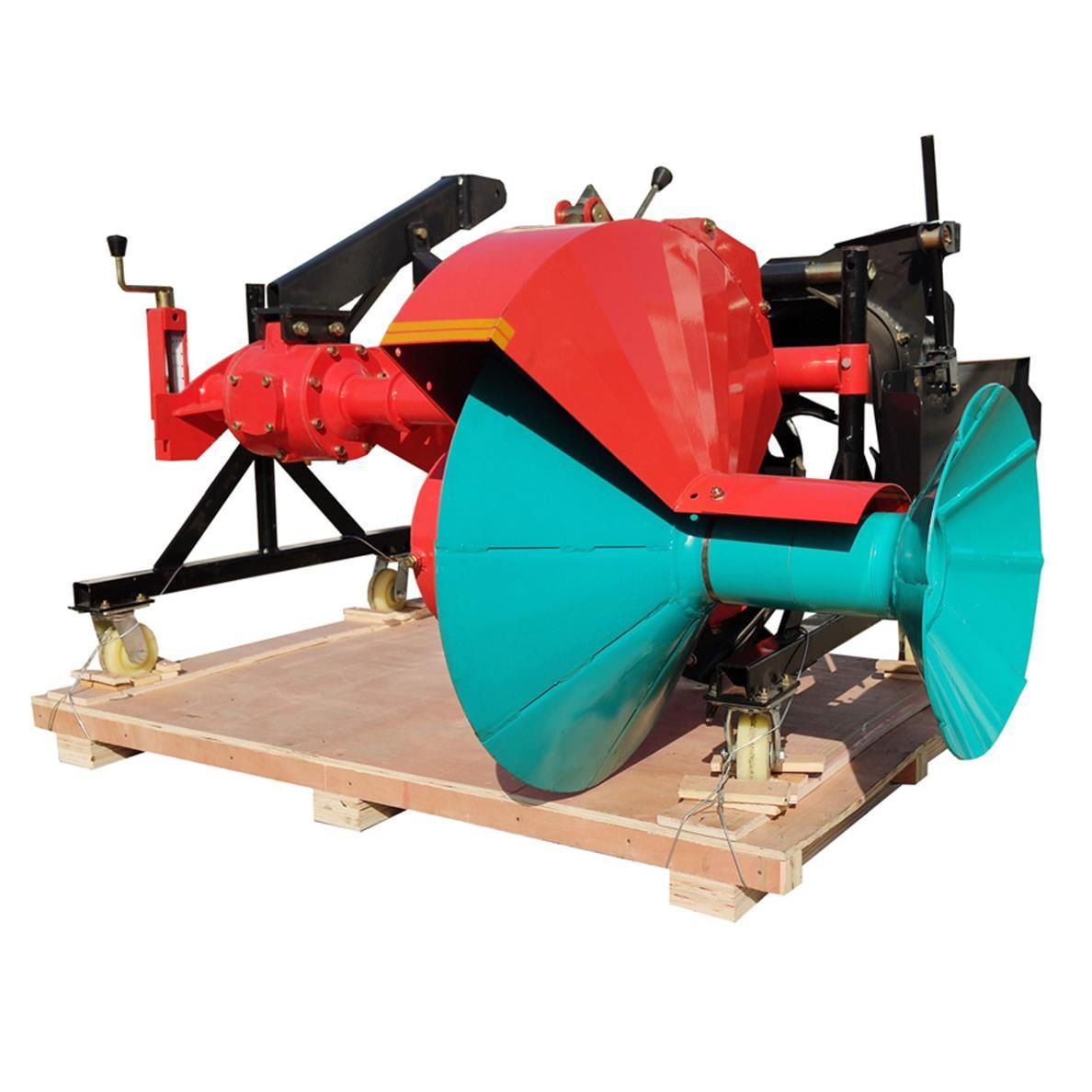 rice filed tractor mounted Levee Plastering Machine