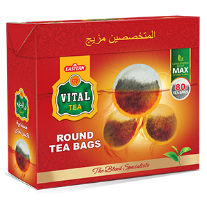 VITAL ROUNDS TEA BAGS - 80 PCS - 3 GM(s)