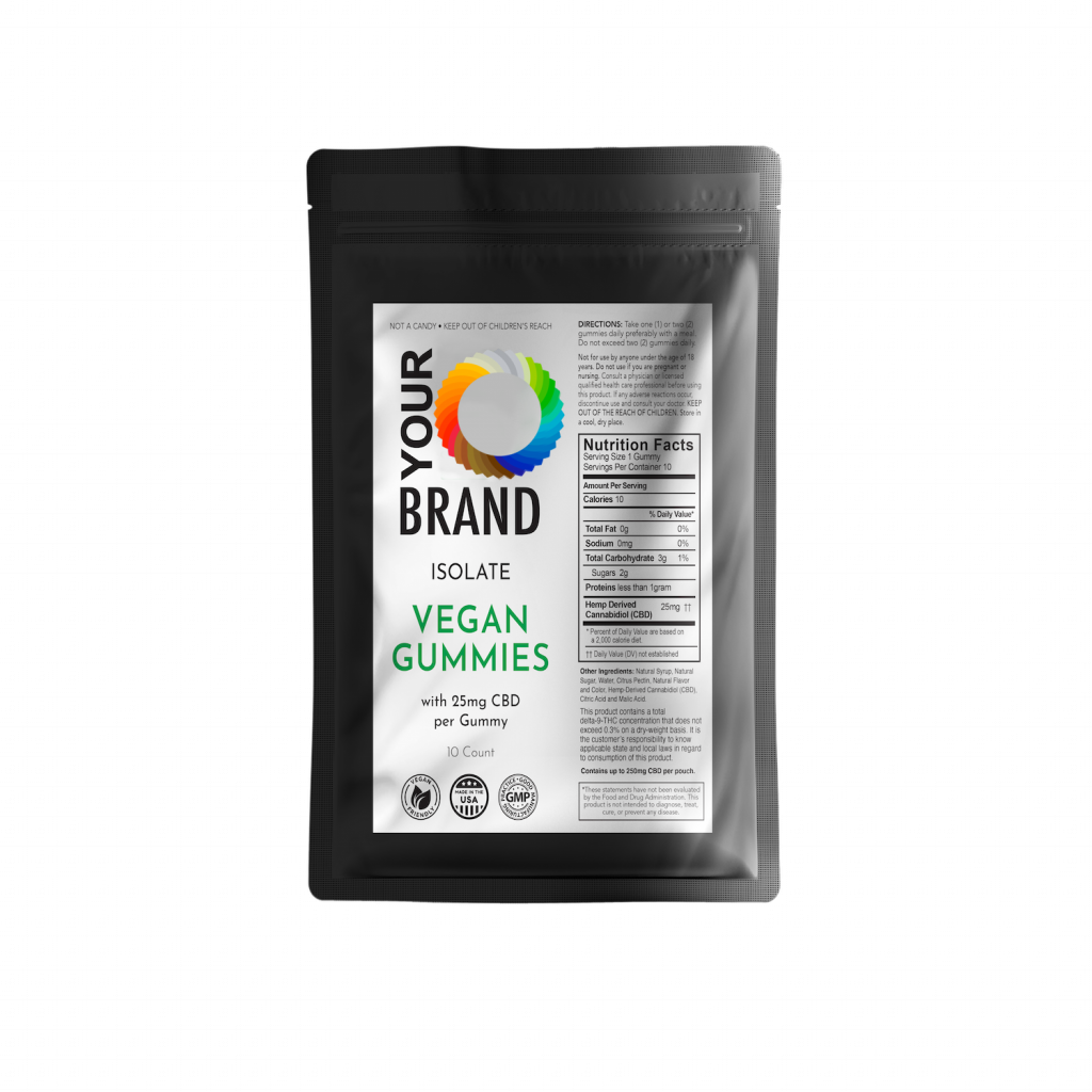 Premium CBD Gummies FDA, pharma grade, USDA Organic, ISO full spectrum