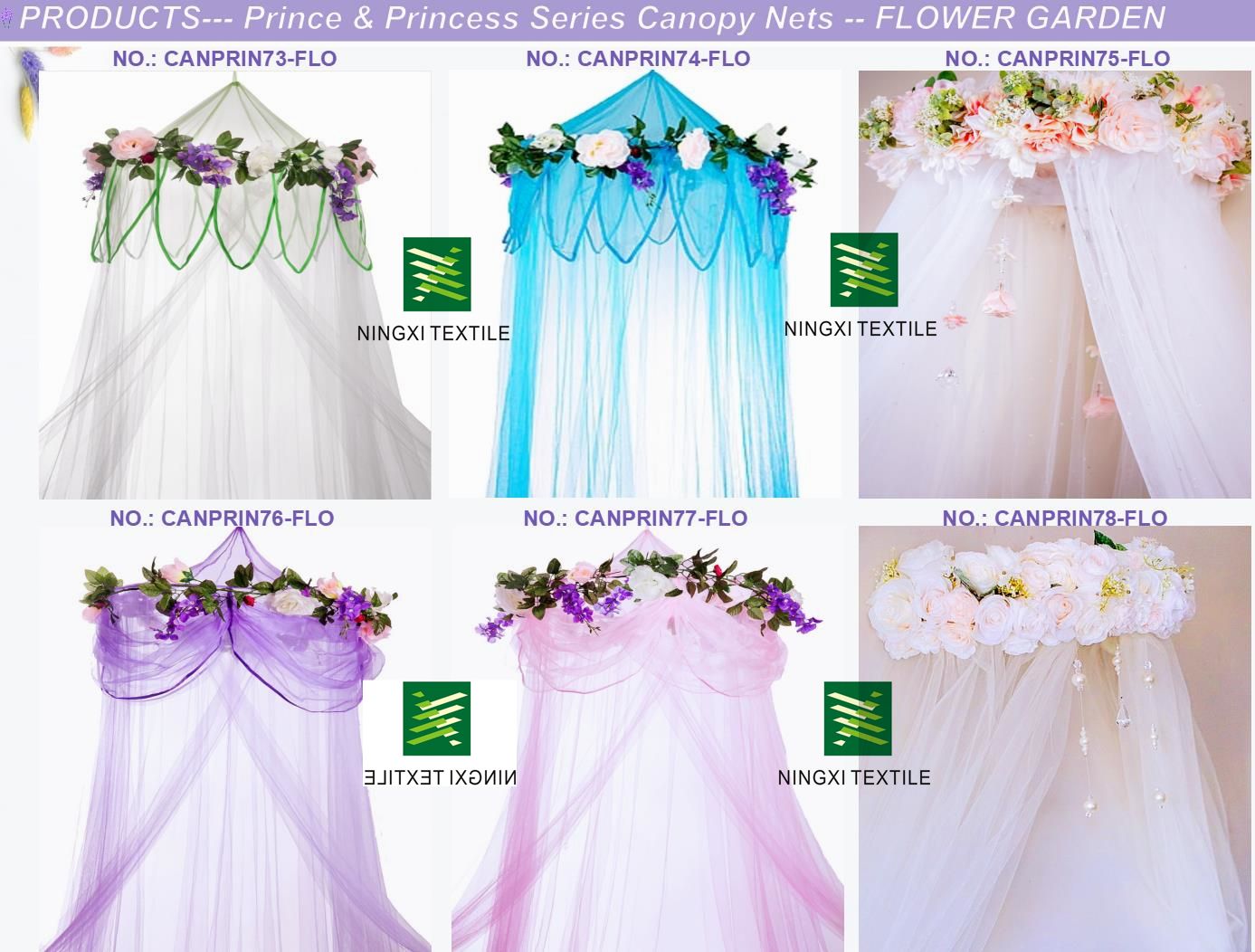flower mosquito net / flower bed canopy / decorative mosquito net / mosquito net