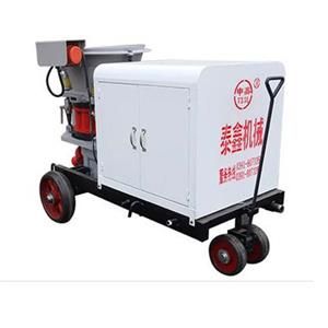 Dry and wet shotcrete spraying machine