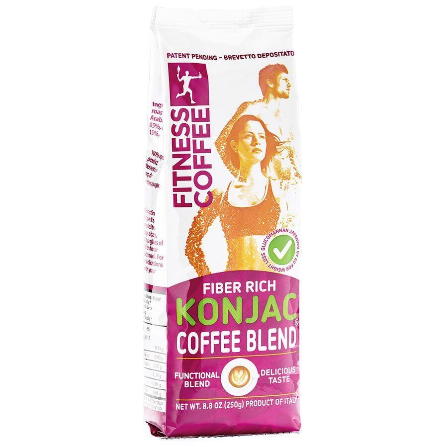 Fitness Konjac Coffee with Glucomannan. Slimming product