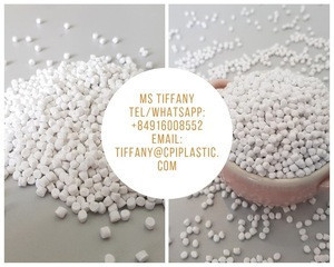 Filler Masterbatch with 70-80% CACO3 calpet coated PP based for PP plastic bag, PP cable filler yarn