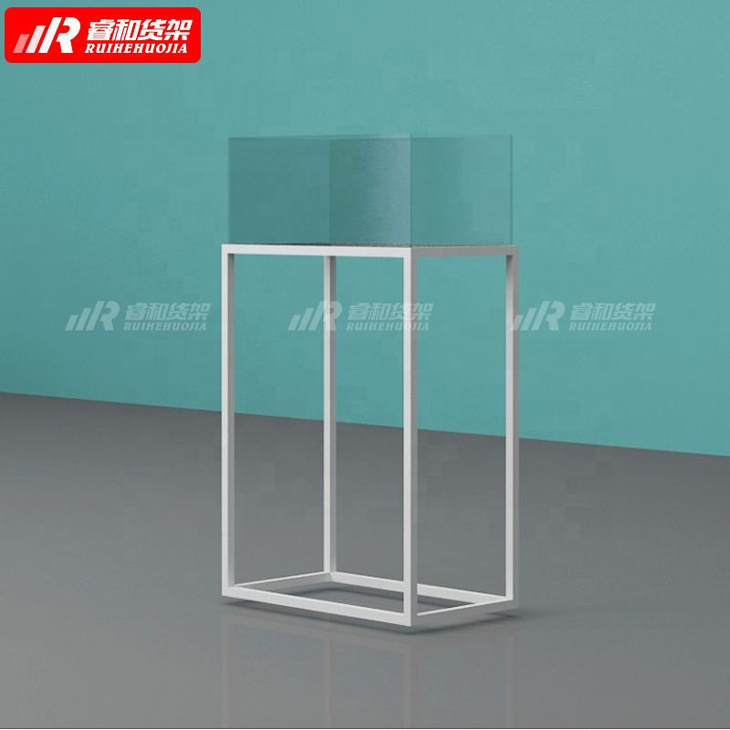 Custom made display racks steel store display stand