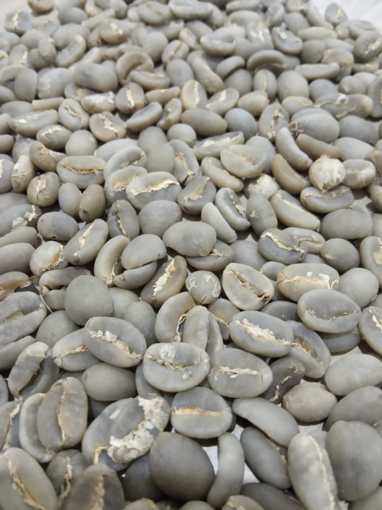 Green coffee beans