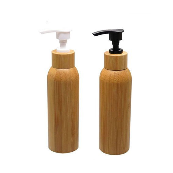 120ml bamboo lotion pump bottle cosmetic packaging