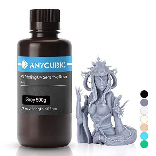 Anycubic Wholesale 405nm Rigid UV Resin for Photon LCD 3D Printer