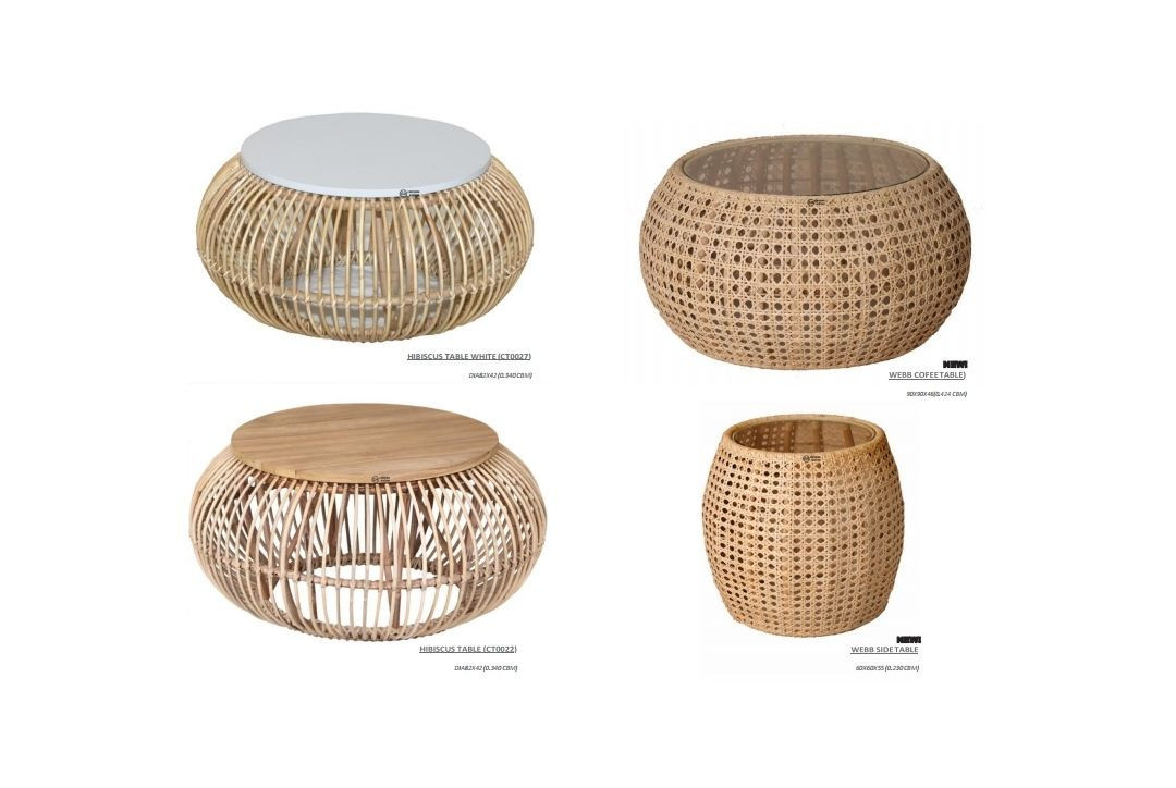 Quality products made of wood and rattan, a blend of aesthetic values ​​made by innovative craftsmen