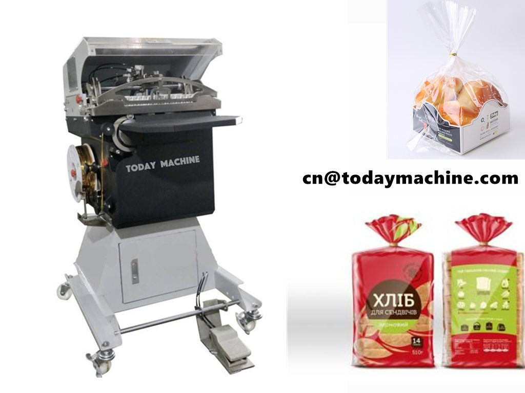 High Speech Whole wheat Bread Twist Tying Machine