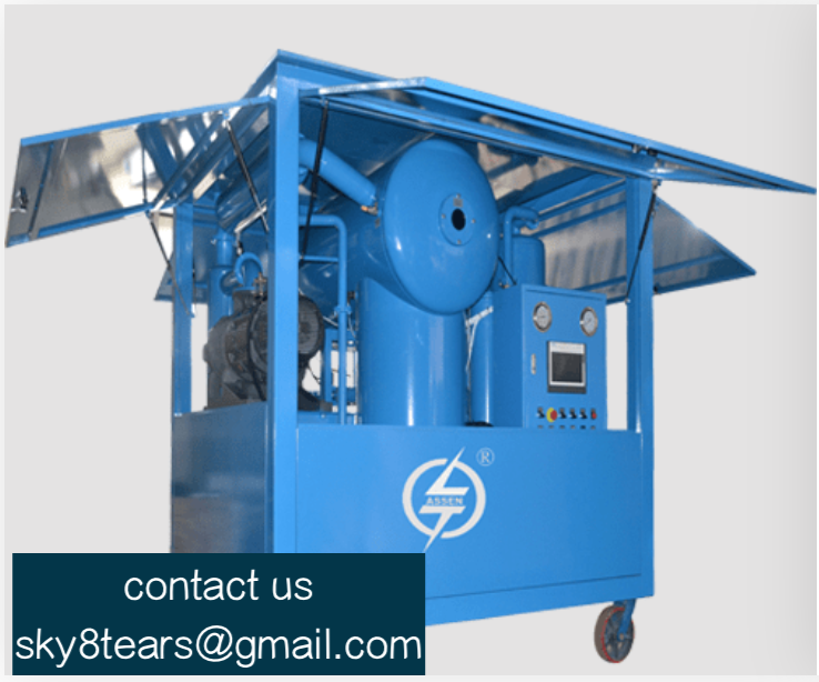 HIGH VACUUM TRANSFORMER OIL PURIFICATION  MACHINE Used Oil Recycle