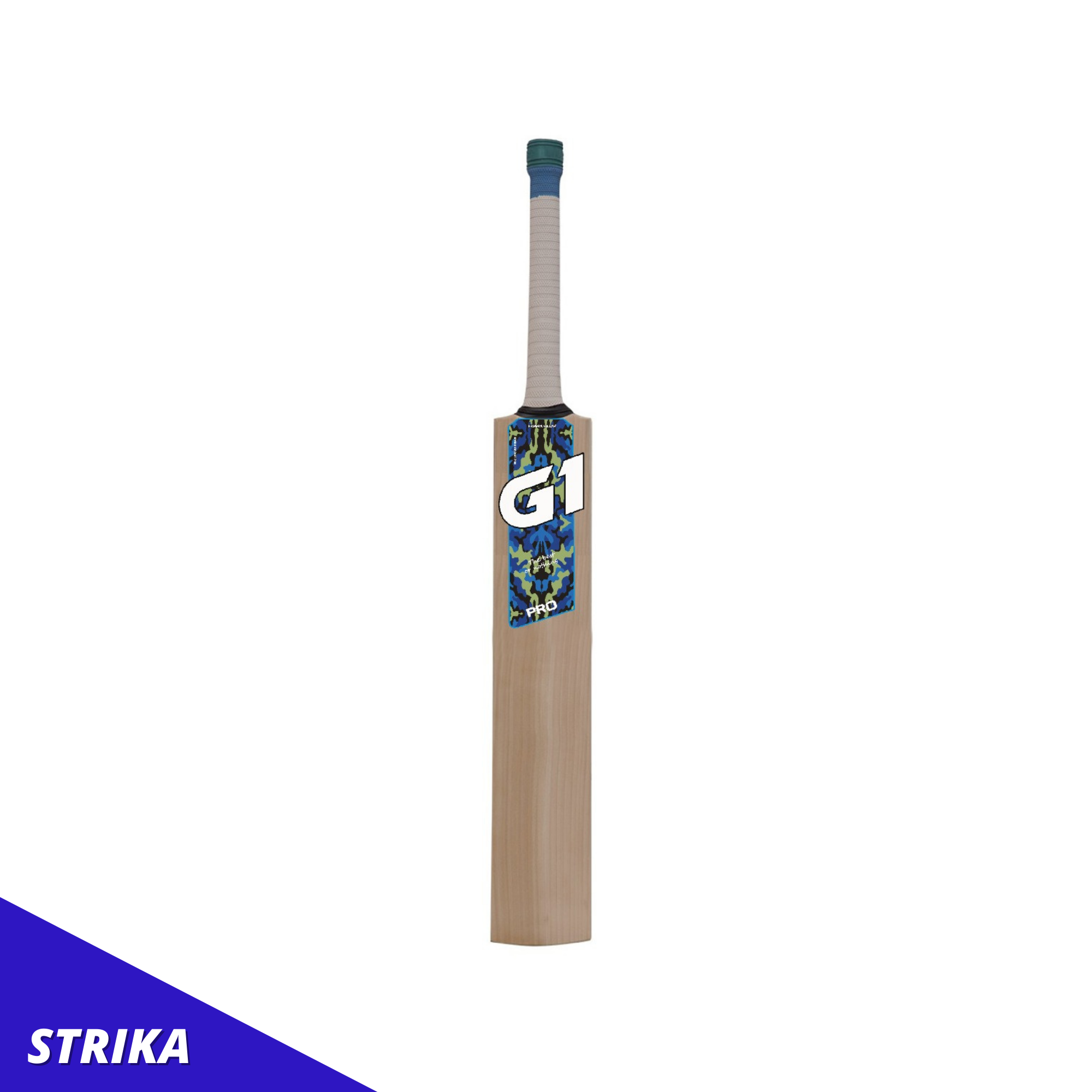 Cricket Bat Kashmir Willow  Grade 1 Strika Brand