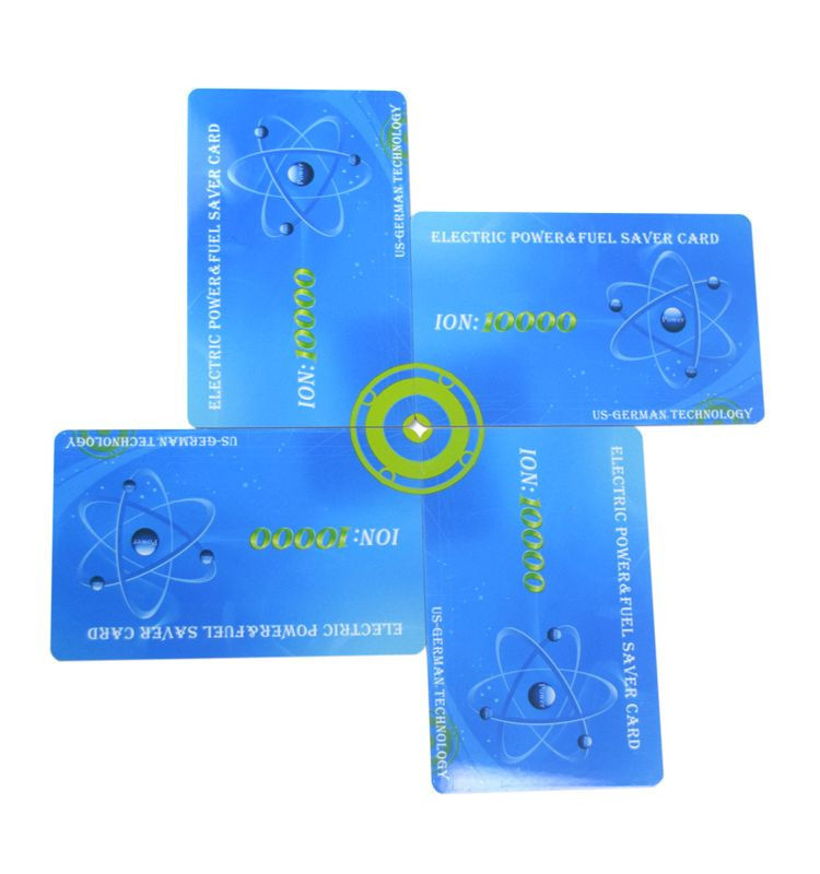Wholesale price Electric fuel saving electricity Nano energy saver card 13000cc negative ion