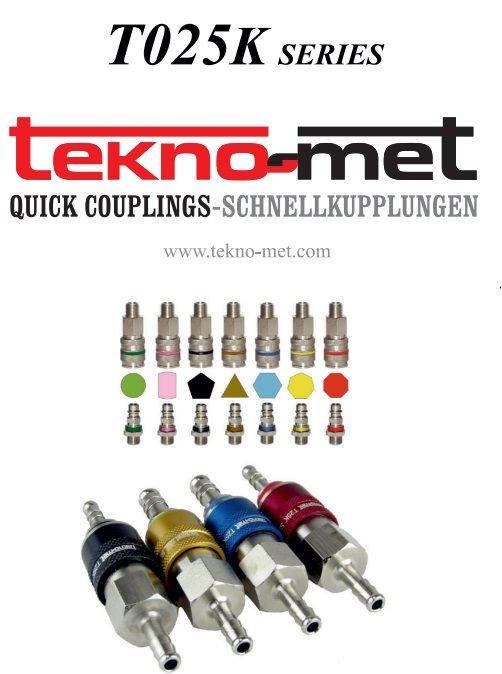 T 025k type quick coupling