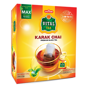 VITAL KARAK CHAI TEA BAGS - 100 PCS - 3 GM(s)