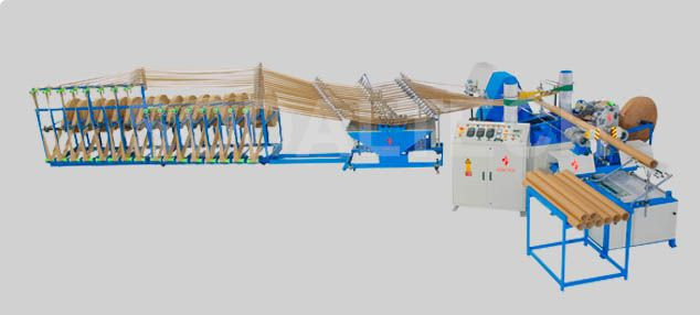 PAPER CORE & PAPER TUBE MAKING MACHINERY